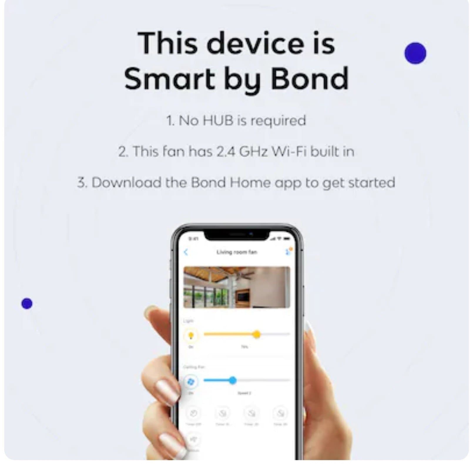 Craftmade Taylor 24-in White/Polished Nickel with Clear Acrylic Blades Integrate - Thumbnail 10