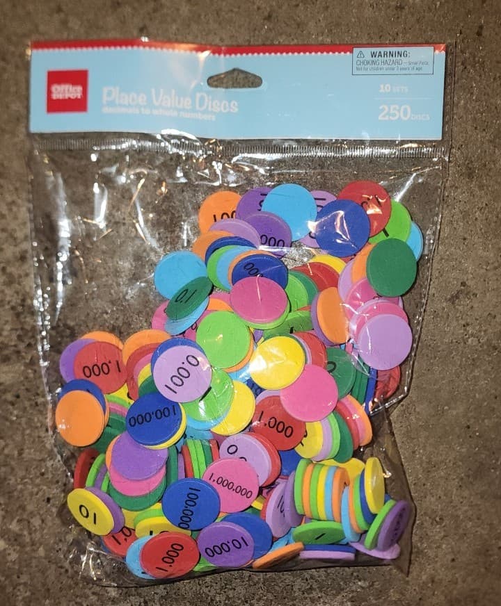 Place Value Discs 250ct - Thumbnail 2