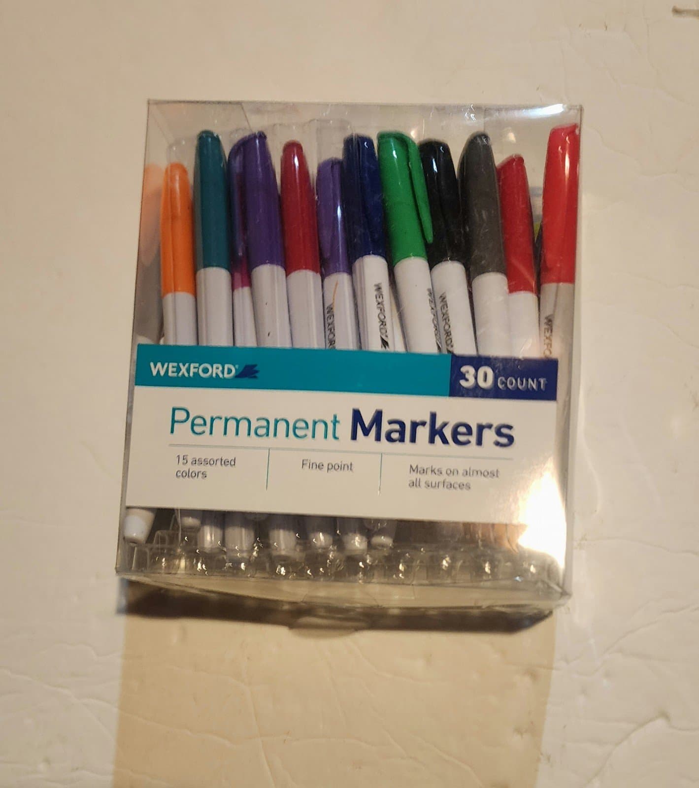 Wexford Fine Point Permanent Markers Assorted 30 pack - Thumbnail 2