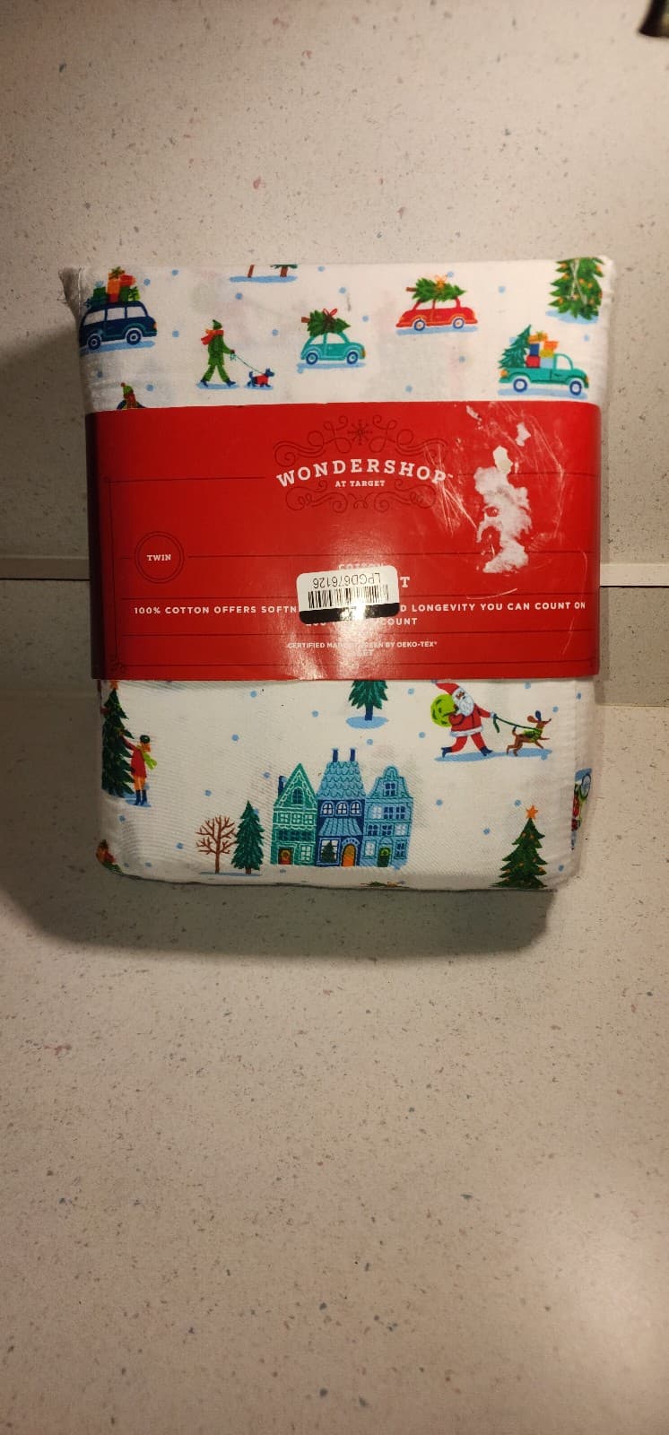 Twin Sized Christmas Sheet Set - Image 1