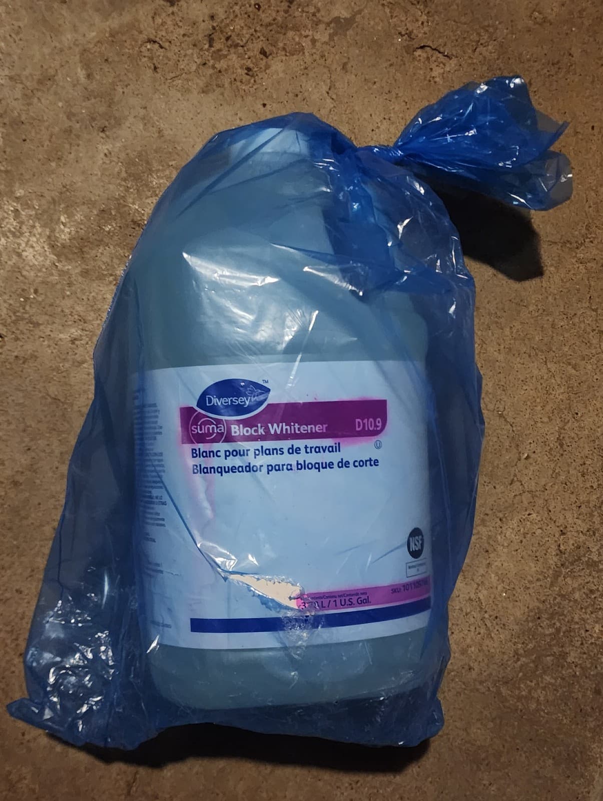 DIVERSEY 904404 Block Whitener, 1 gal - Thumbnail 2