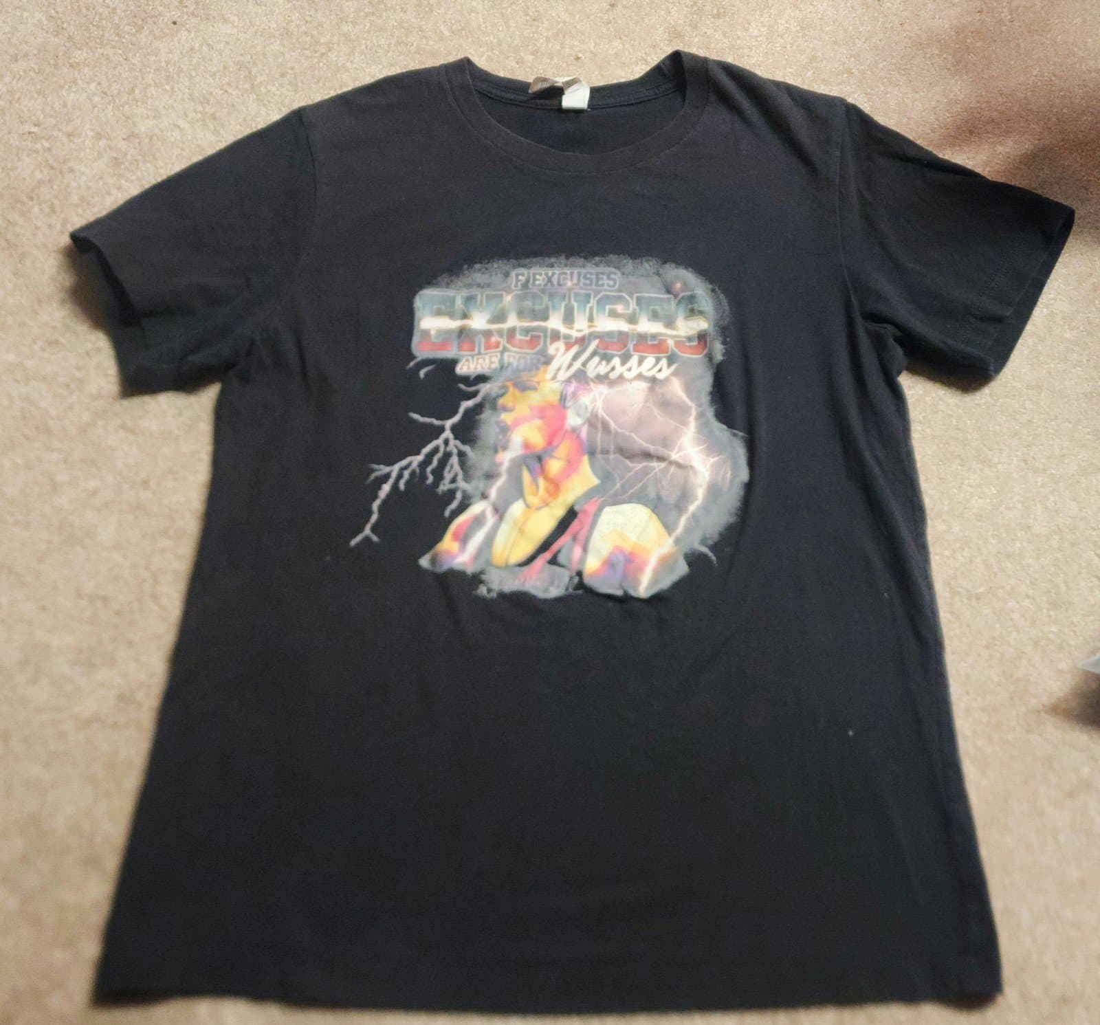 Excuses are for wussies T-shirt size Medium - Spencer Lee - Thumbnail 2