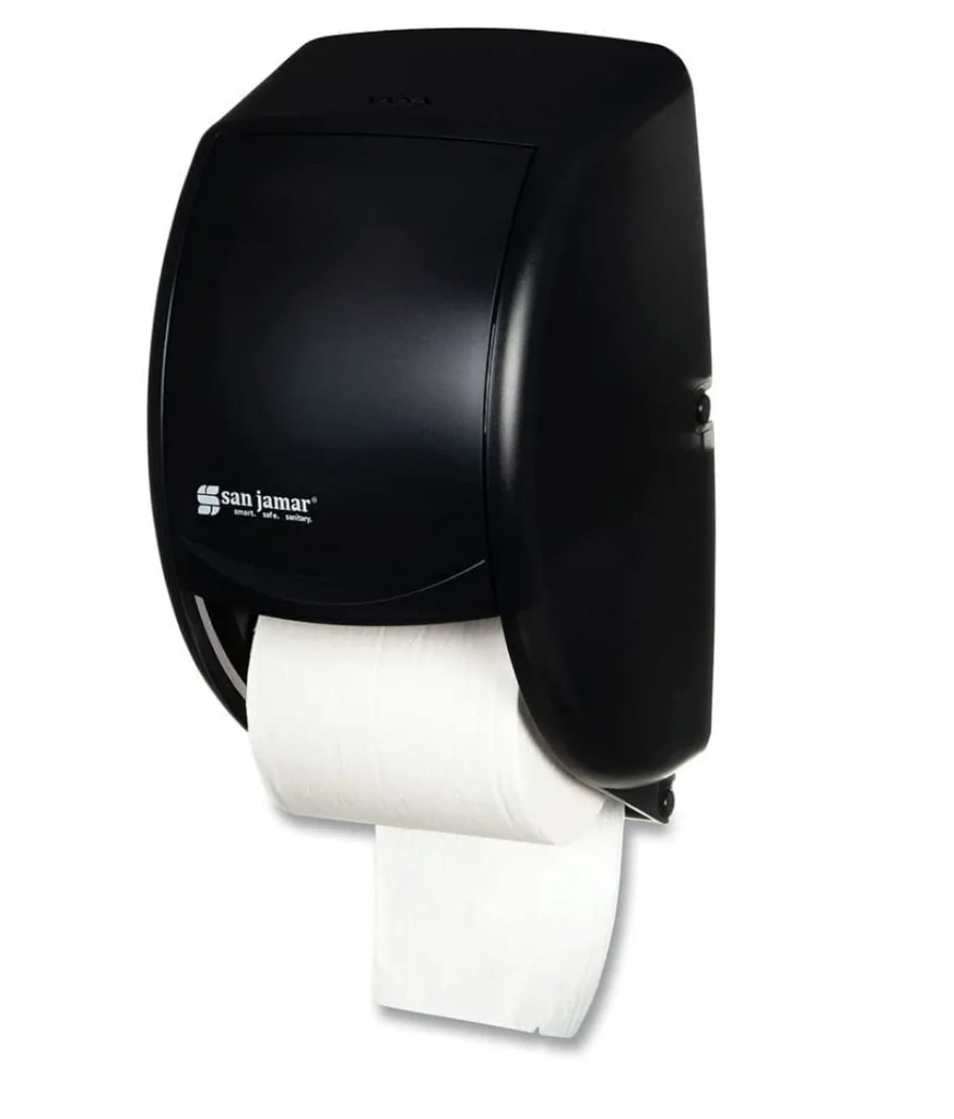 Duett Standard Bath Tissue Dispenser 2 Roll 7 1/2w x 7d x 12 3/4h Black Pearl - Image 1
