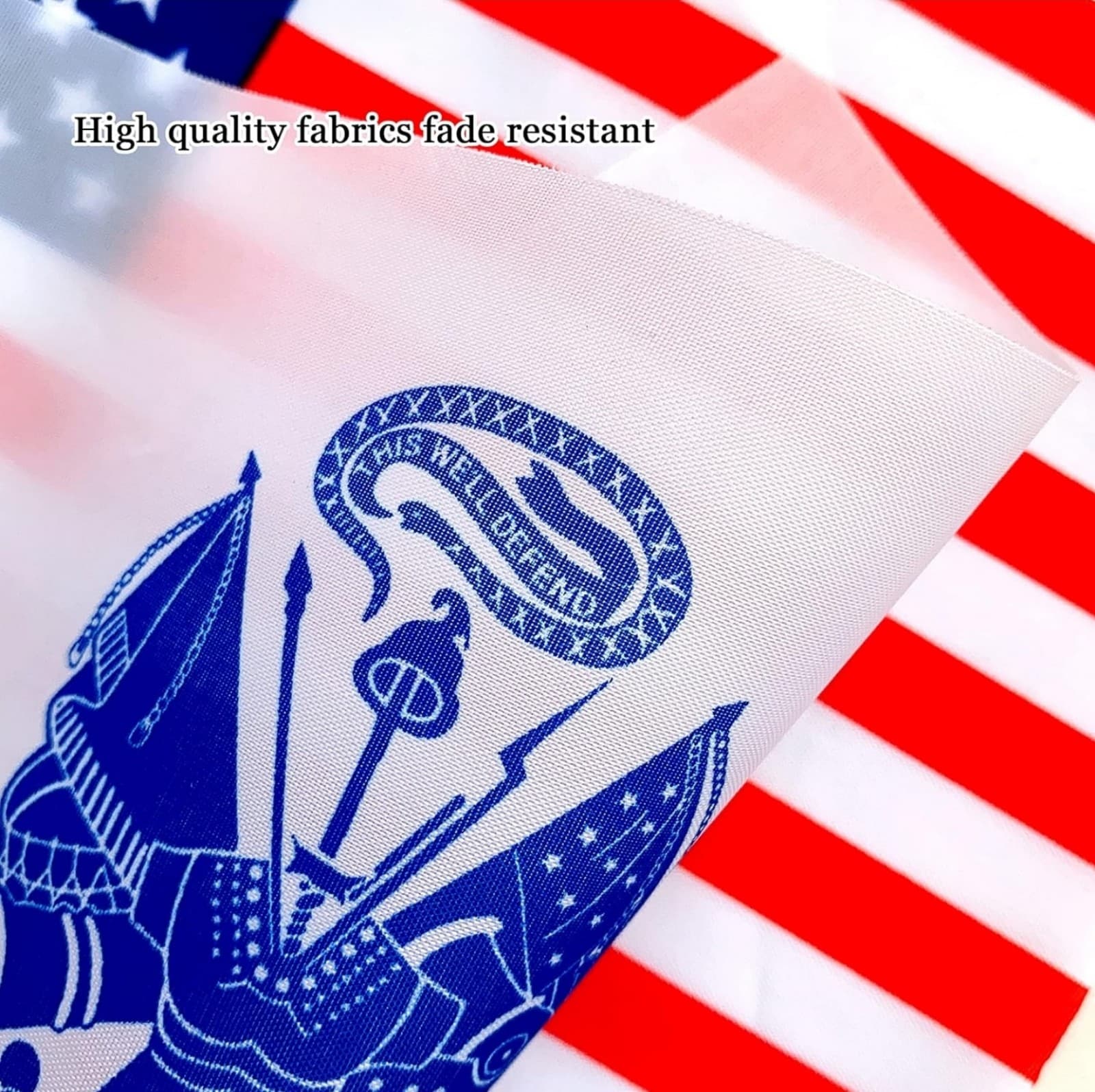 USA Military Flags Banner Set All Branches Bunting Flags for Memorial Day,Vetera - Thumbnail 5