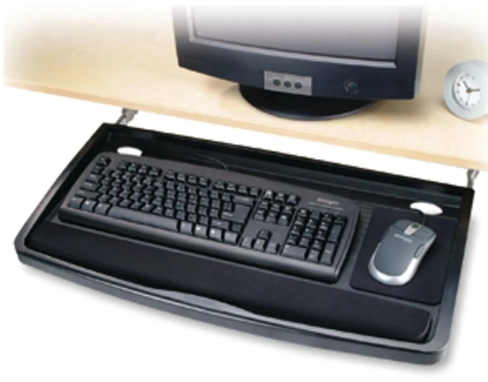 Kensington Comfort Keyboard Drawer with SmartFit System K60004US - Thumbnail 6