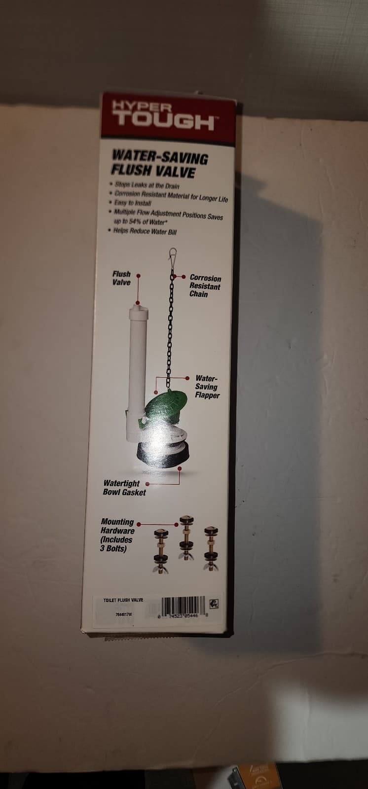 Hyper Tough Toilet Eco Saver Flush Valve - 7644617W - Thumbnail 2