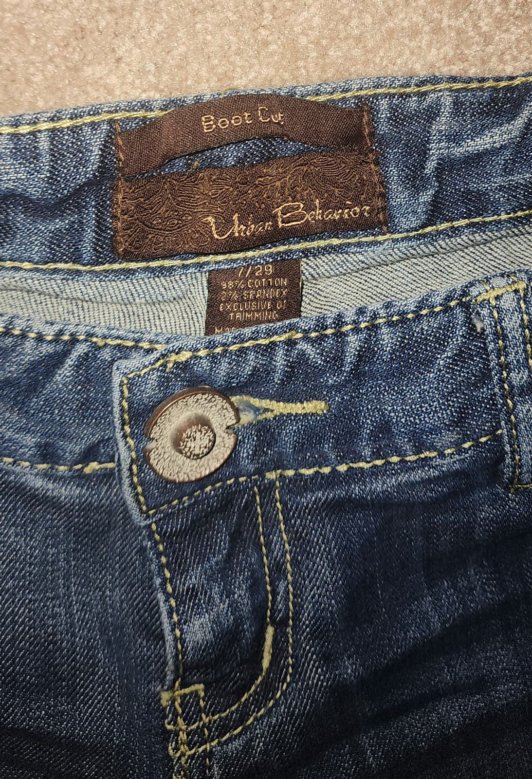 Urban Behavior size 9/31 Boot Cut Jeans - Thumbnail 6