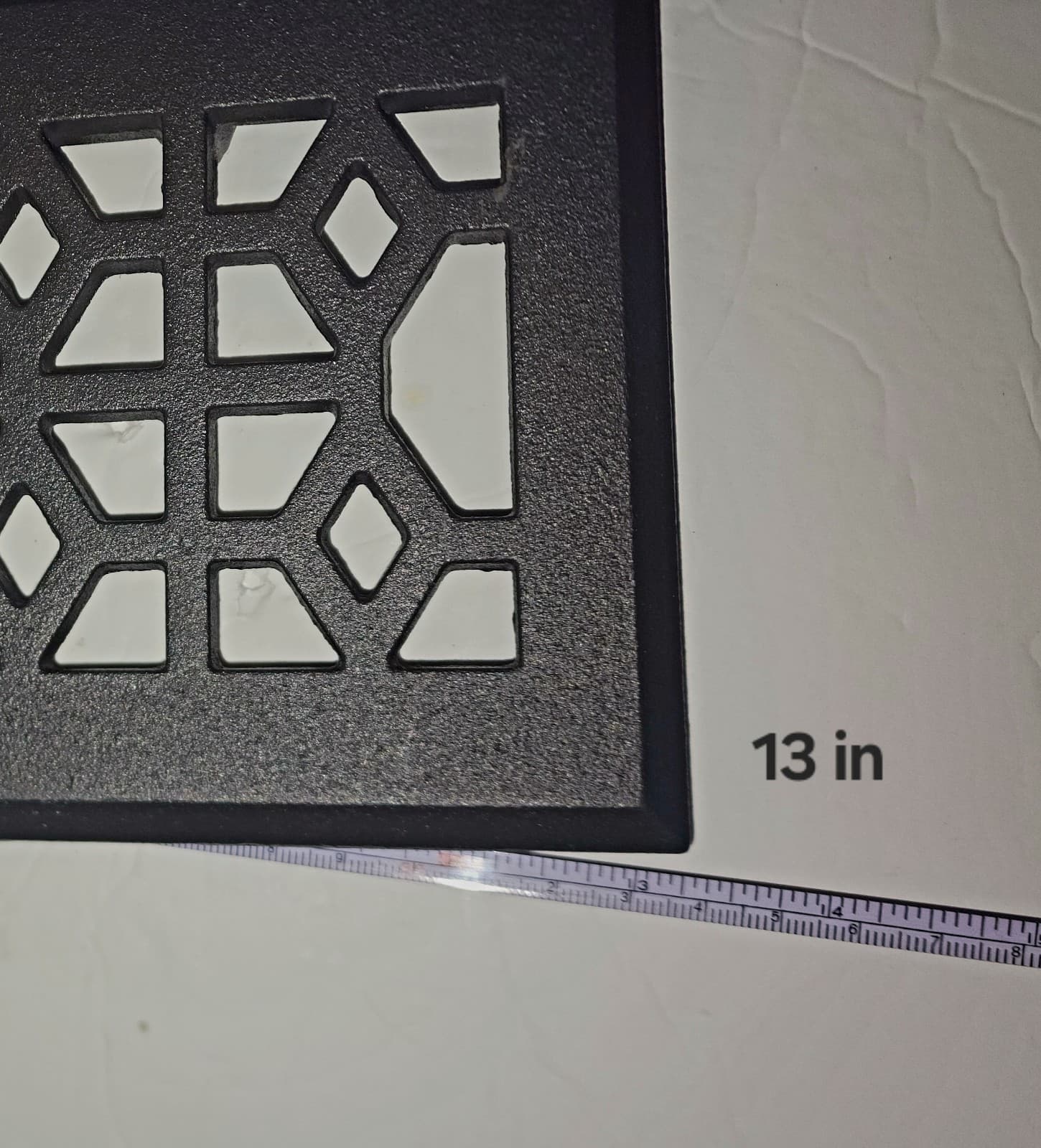 Floor Register 4" x 12" "Marquis Collection" Cast Iron - 0019844 Accord Select - Thumbnail 3