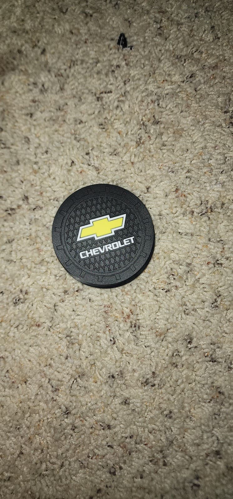 Chevrolet Car Cupholder Coasters - Image 1