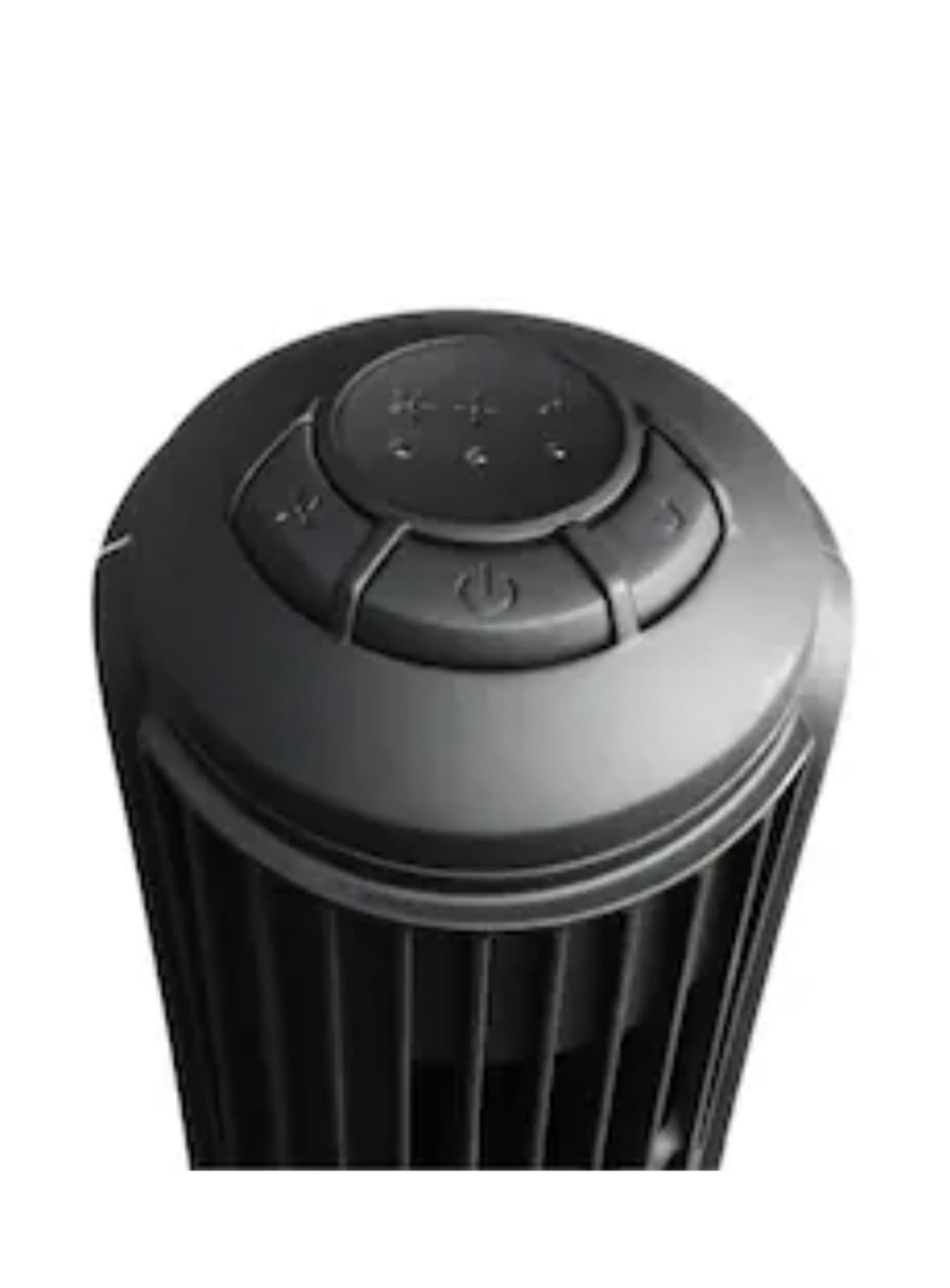 Utilitech 14" Fan 3-Speed Black Matte Oscillating Tower Fan - Thumbnail 2