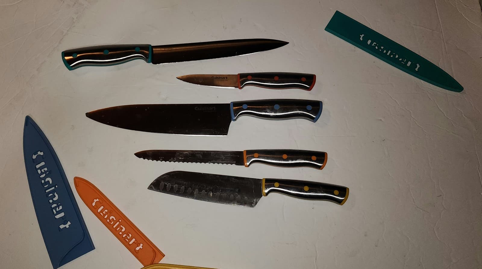 9pc Cuisinart ColorCore Knife Set & Cutting Board Set - Thumbnail 3