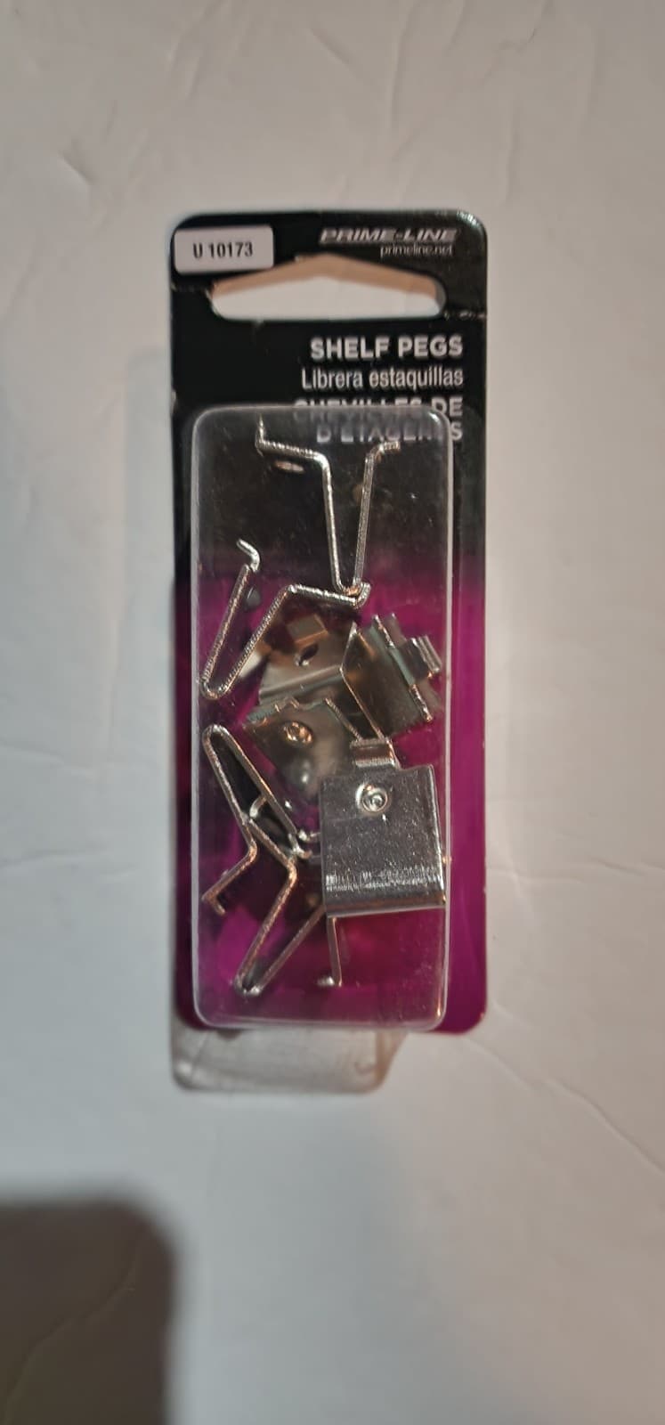 Shelf Pegs/Clips 2packs Of Prime-Line U 10173 - Image 1