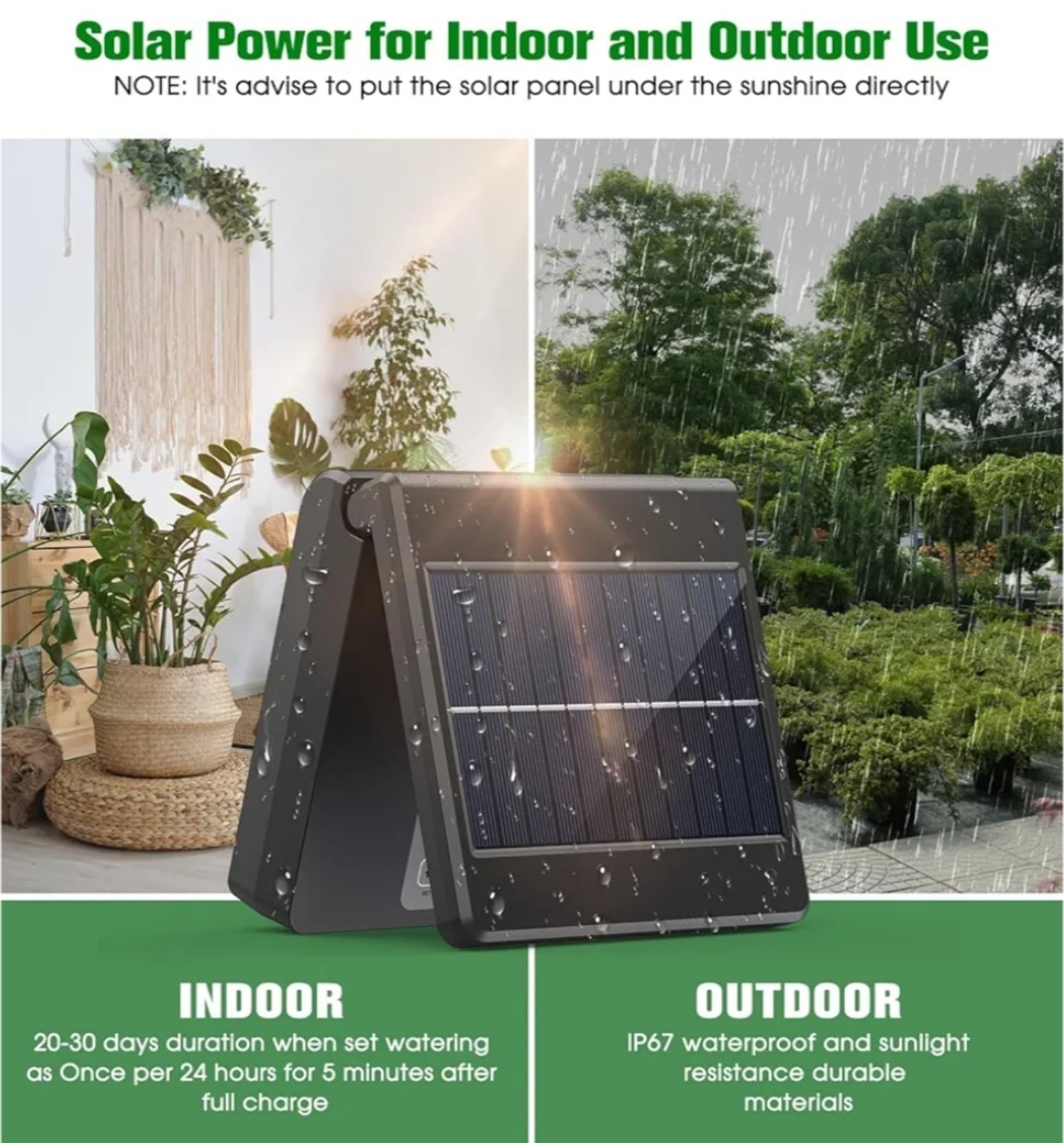 Solar Automatic Drip Irrigation Kit System - Thumbnail 5