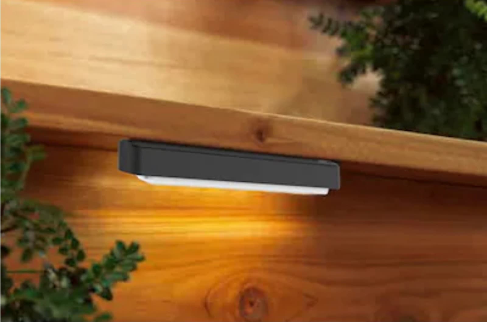 Harbor Breeze 2-Watt Black Low Voltage LED Outdoor Deck Light (3000 K) - Thumbnail 2