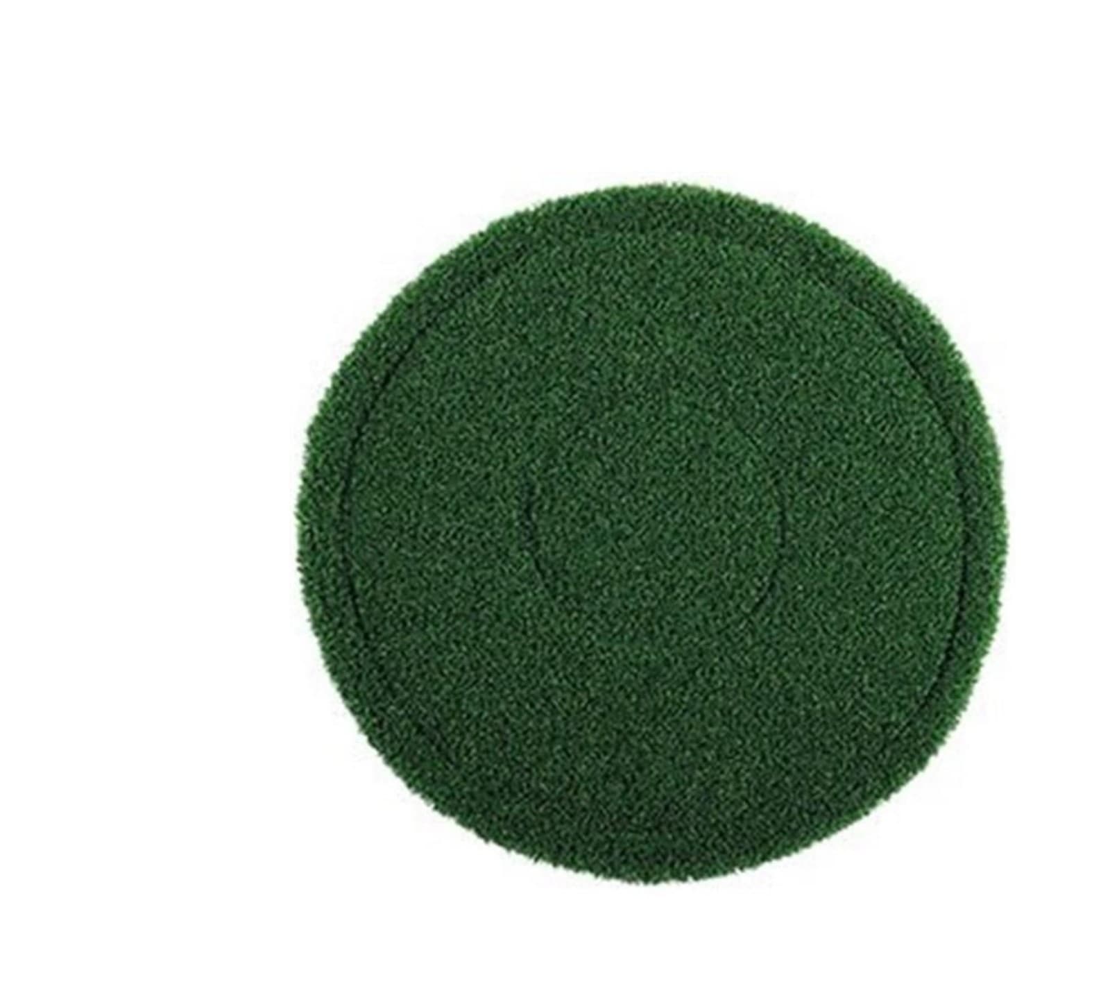 Turfscrub Single-Sided Coarse Bristle Brush Type Floor Pads (4 Pack), 20" - Image 1