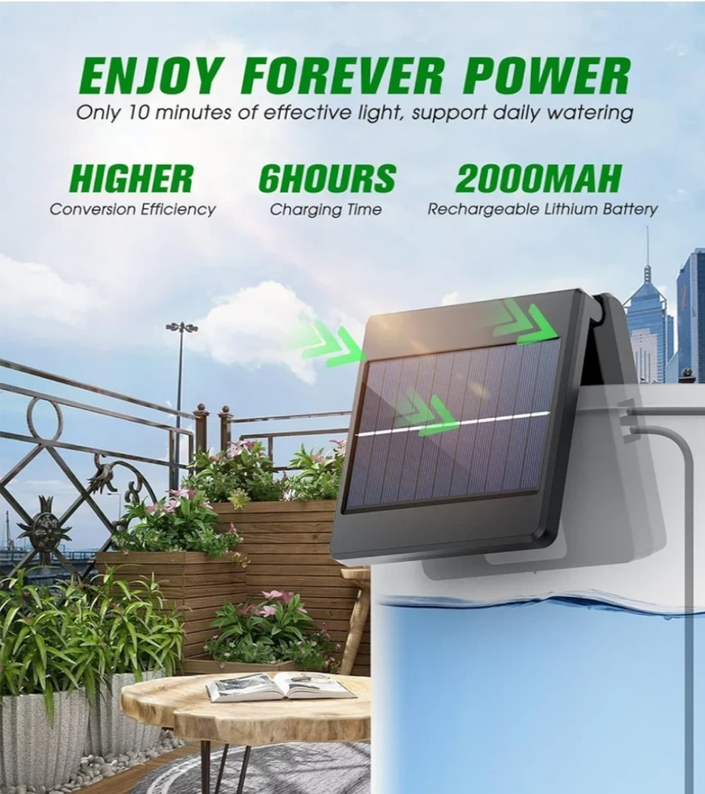 Solar Automatic Drip Irrigation Kit System - Thumbnail 3