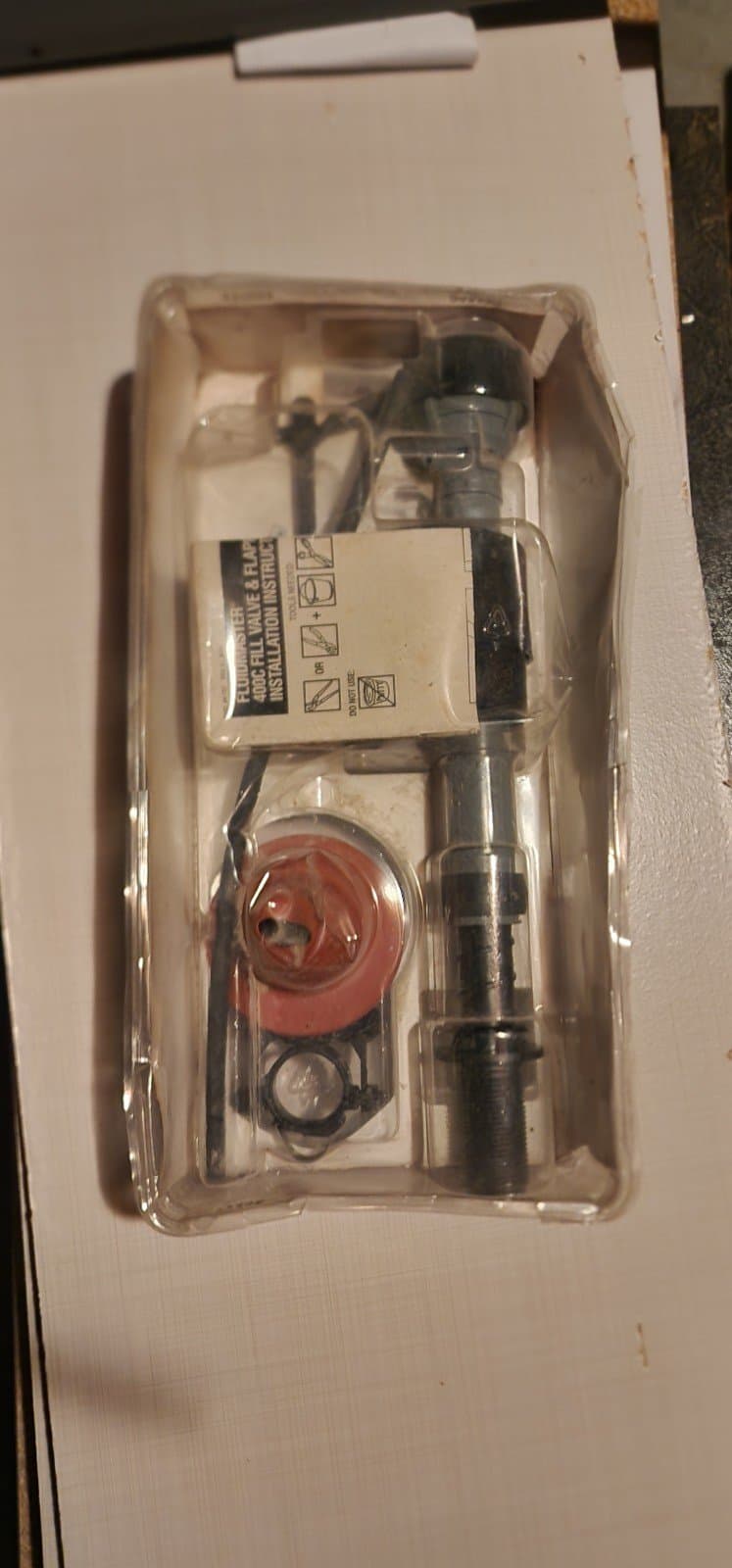 Fluidmaster Toilet Tank Fill Valve Kit Repair Easy Install 400C - Thumbnail 4