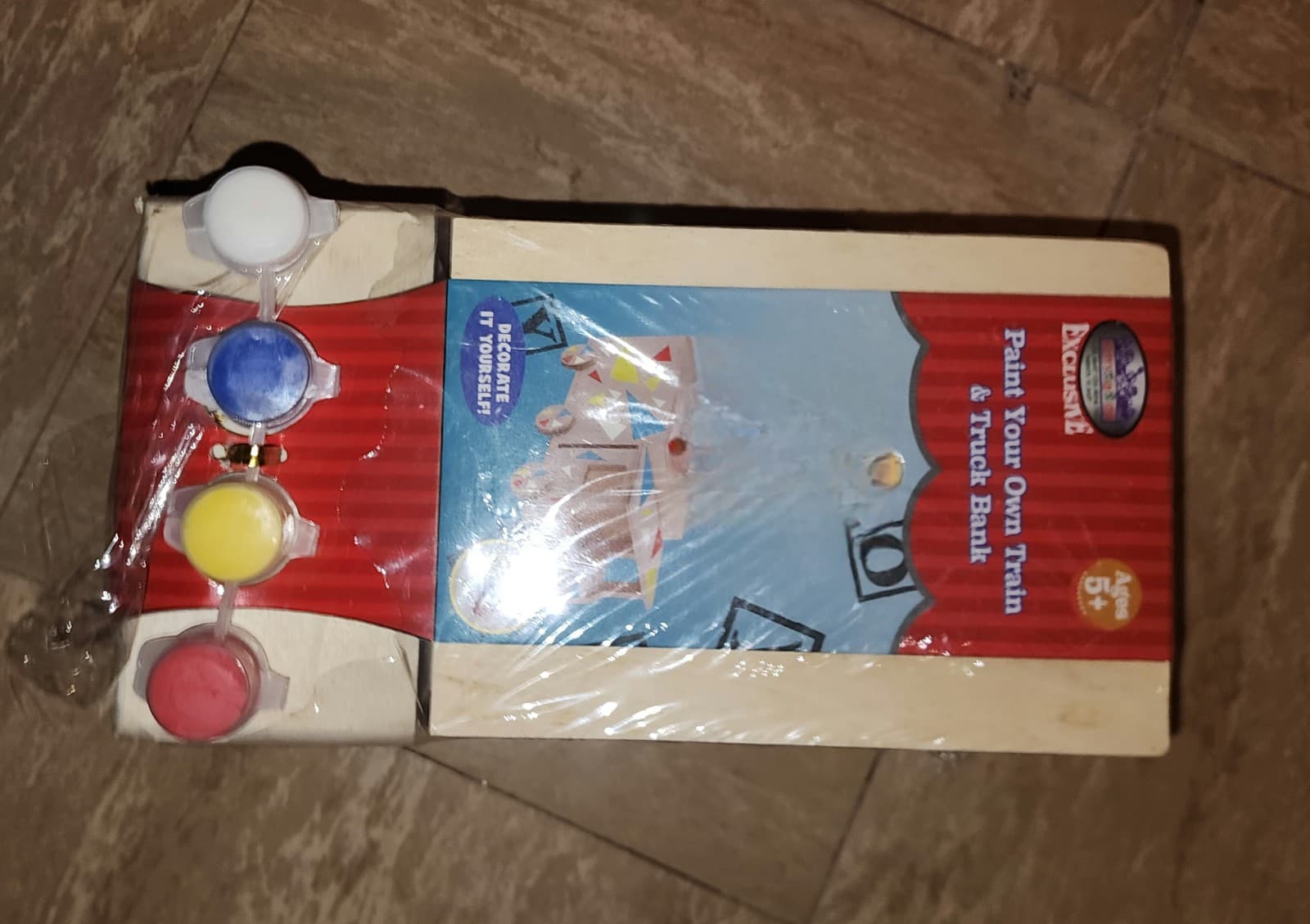 DIY Paint your own Train Toy - Thumbnail 2