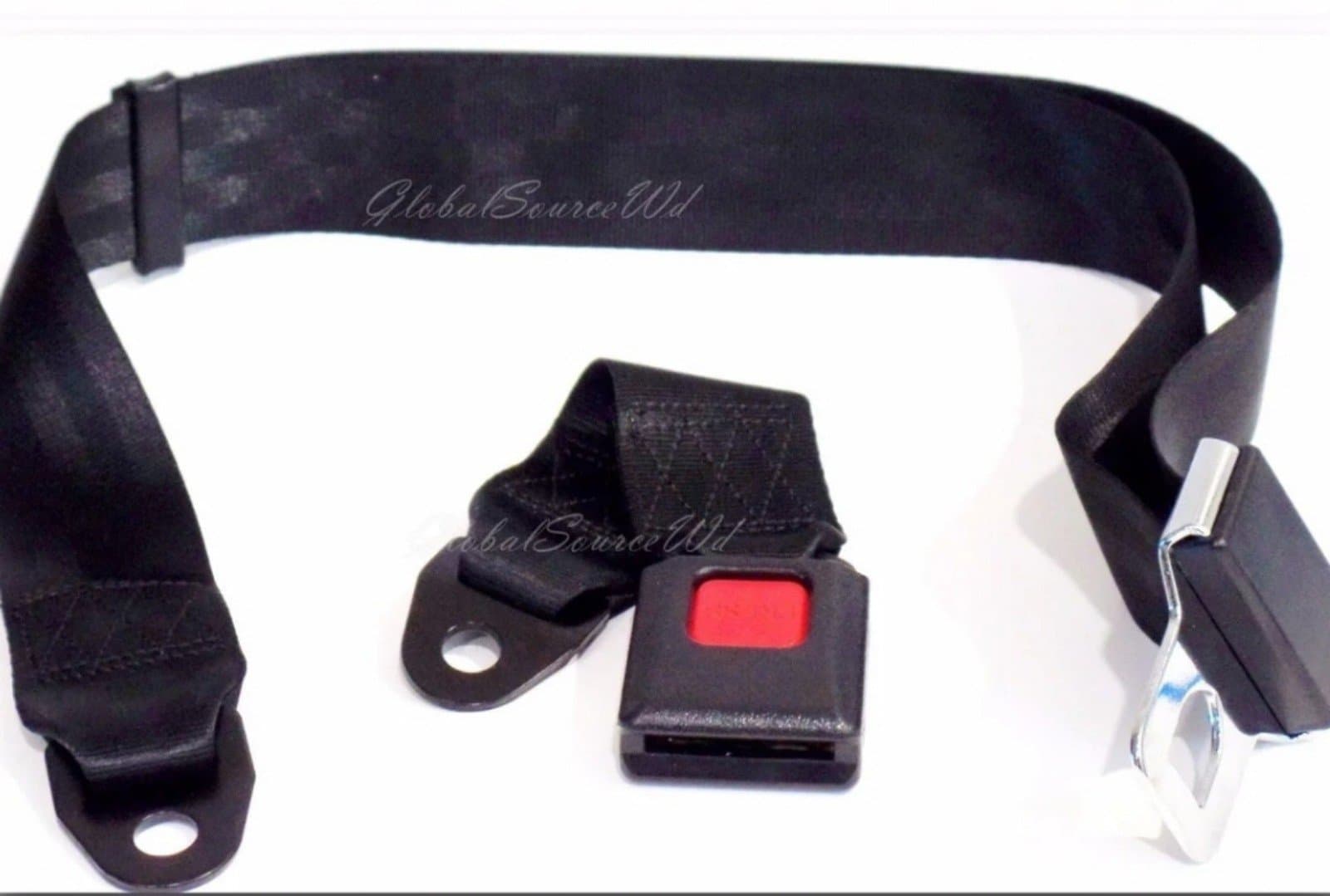 Adjustable Universal Car Truck 2 Point Seat Belt Lap Safety Belt - Thumbnail 4