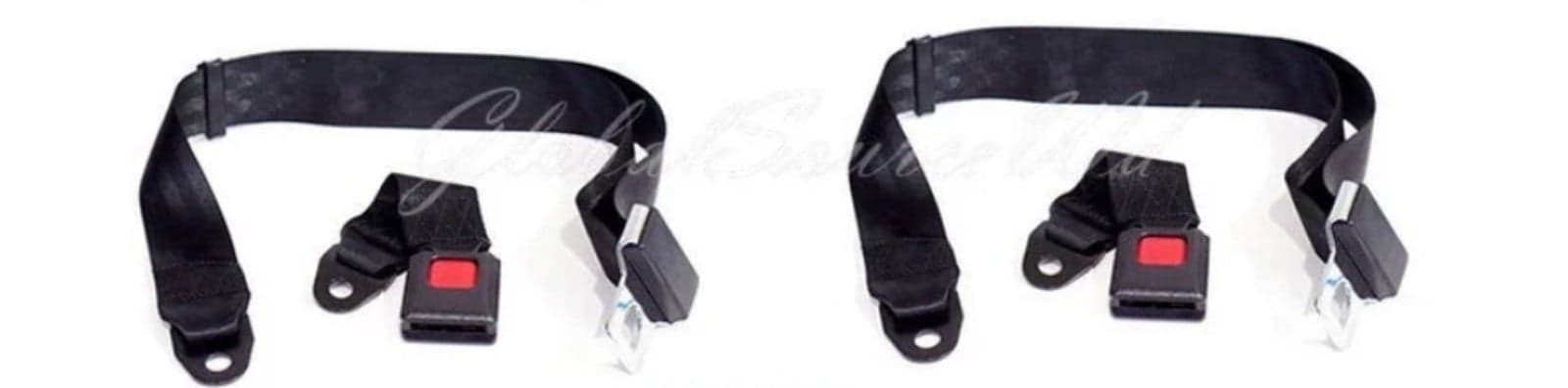 Adjustable Universal Car Truck 2 Point Seat Belt Lap Safety Belt - Thumbnail 3