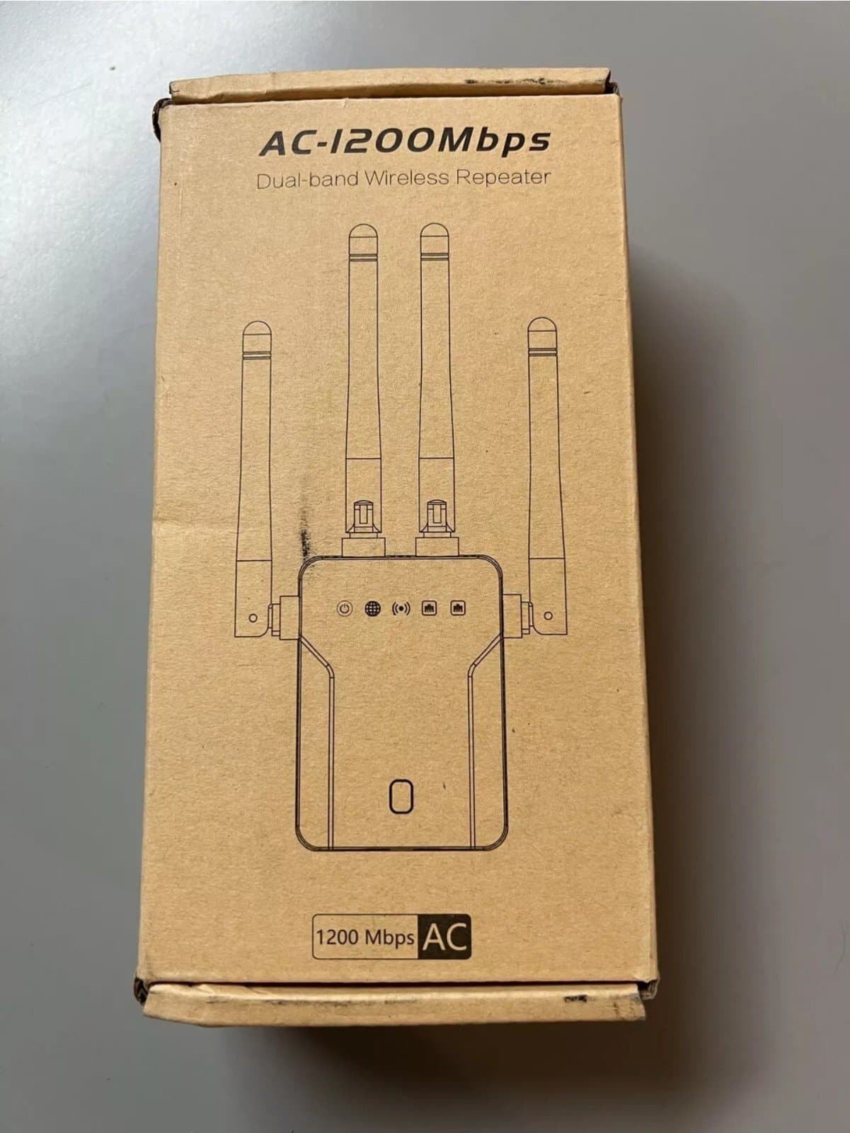 AC-1200 Mbps Dual Band Wireless Repeater Wifi Repeater - Image 1