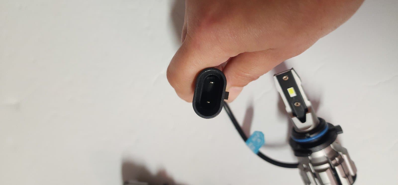 Pair of H11 H8 H16 LED Headlights High Low Beam Bulbs 100W White Conversion Kits - Thumbnail 5