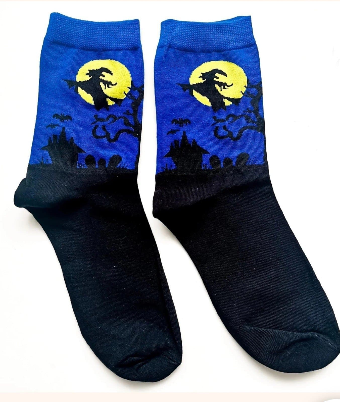Halloween Socks by Sock Panda size Medium - Image 1