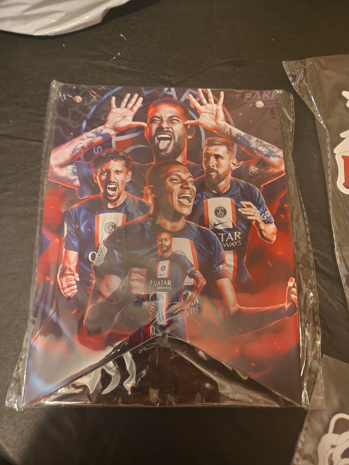 Kylian Soccer Theme Birthday Party Decor 82pcs - Thumbnail 4