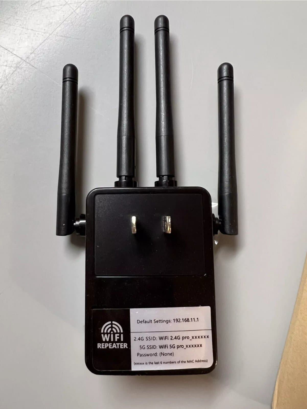 AC-1200 Mbps Dual Band Wireless Repeater Wifi Repeater - Thumbnail 3