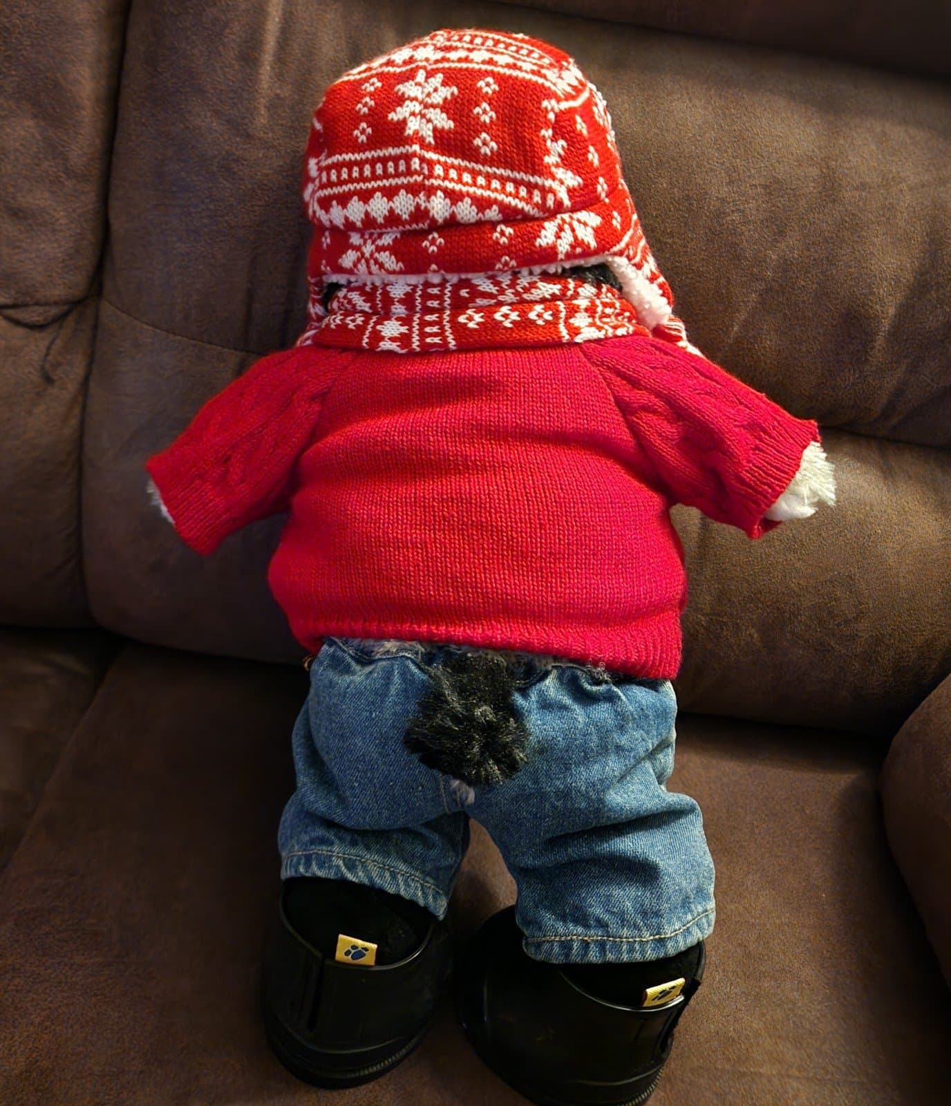 Build a bear penguin light up w/ outfit shoes & hat - Thumbnail 5