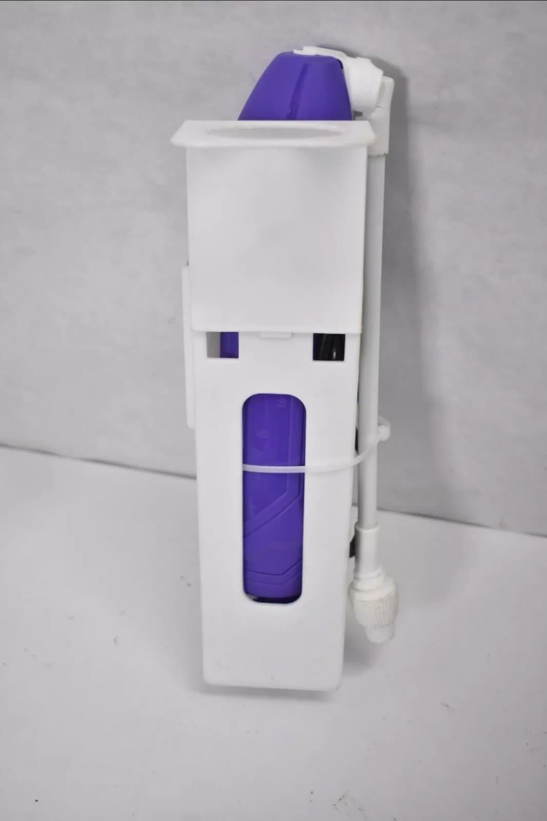 Battery Powered Wand Sprayer Purple/White For Gardening Outdoor w Wall Mount - Thumbnail 5