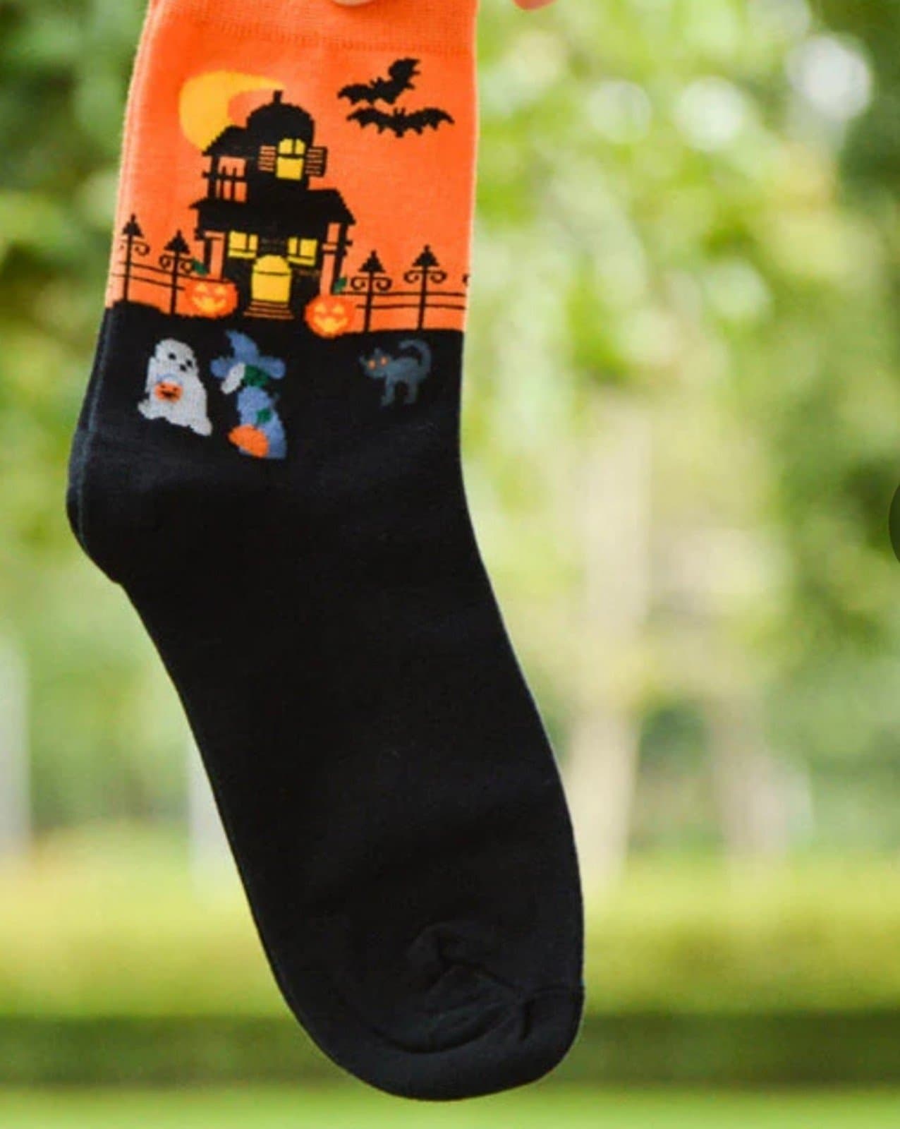 Halloween Socks by Sock Panda size Medium - Thumbnail 3