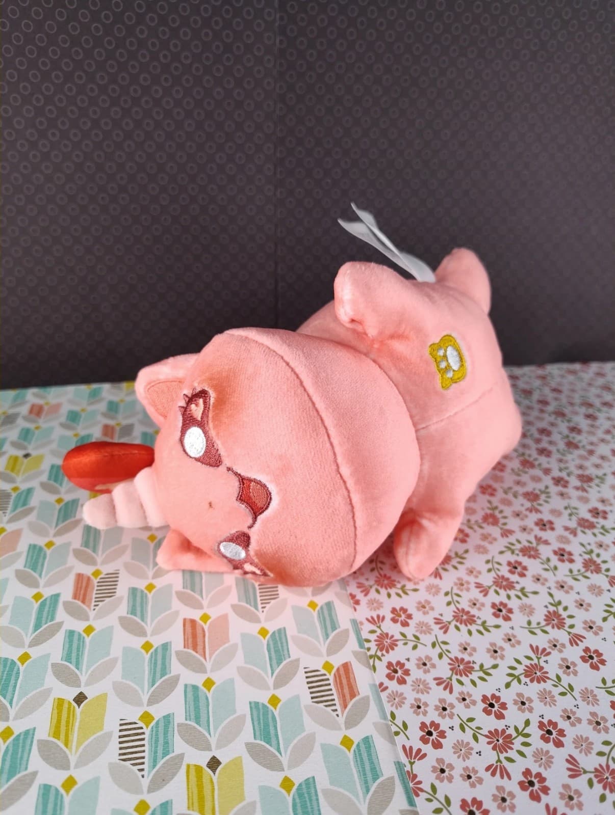 2024 Limited Ed. Aphmau Meemeows Mystery Plush; Red Valentines Unicorn Cat - Thumbnail 3