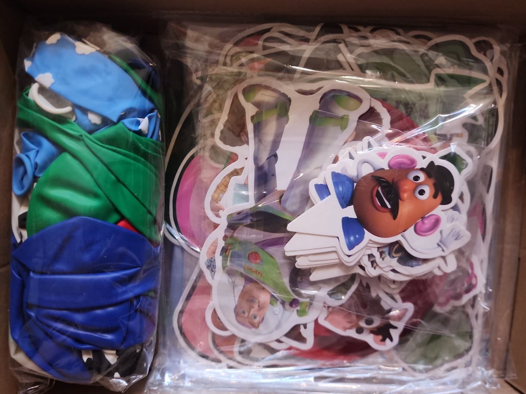 Toy Story Birthday Party Supplies Plates Banner Balloons Stickers Cupcake Topper - Thumbnail 10