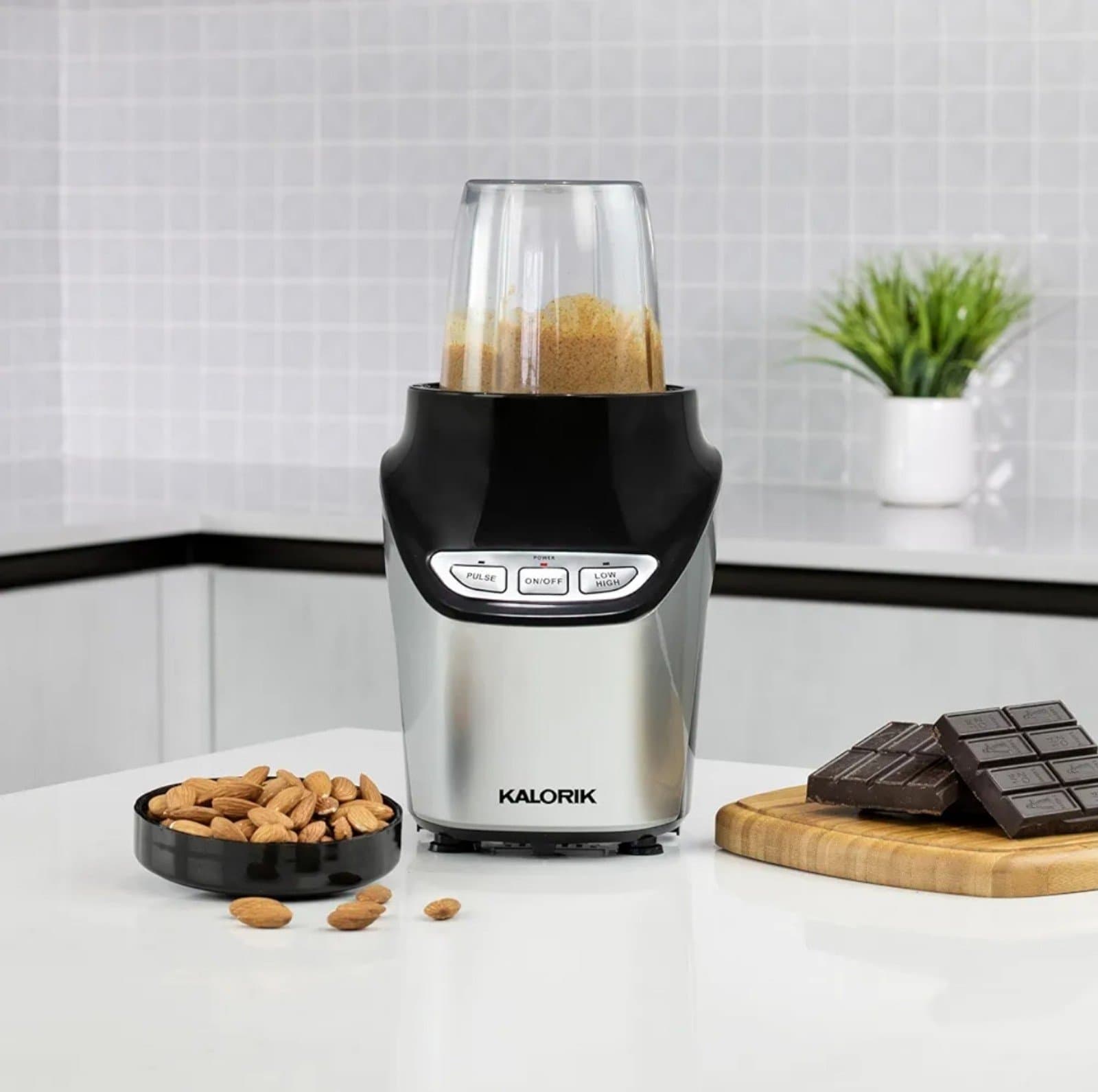 Kalorik 8-Piece Nutrition Blender Set, Black - Thumbnail 6