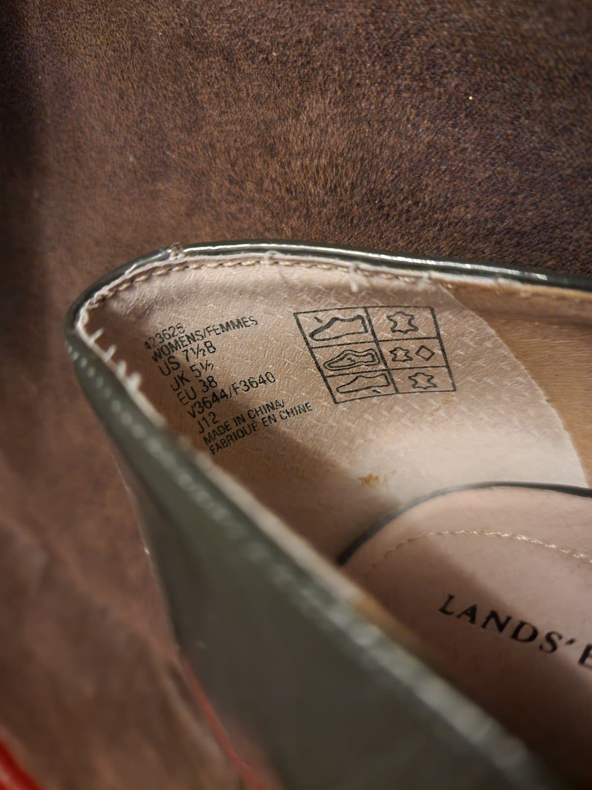 Land's End Heels green size 7.5 - Thumbnail 8