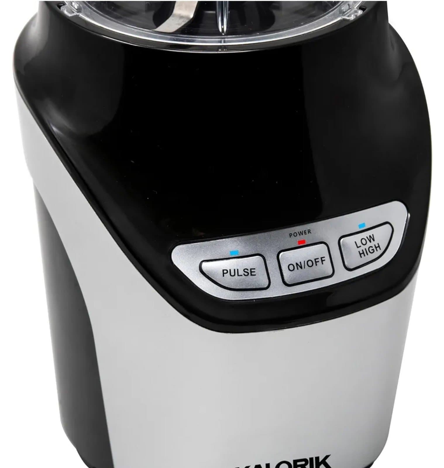 Kalorik 8-Piece Nutrition Blender Set, Black - Thumbnail 8