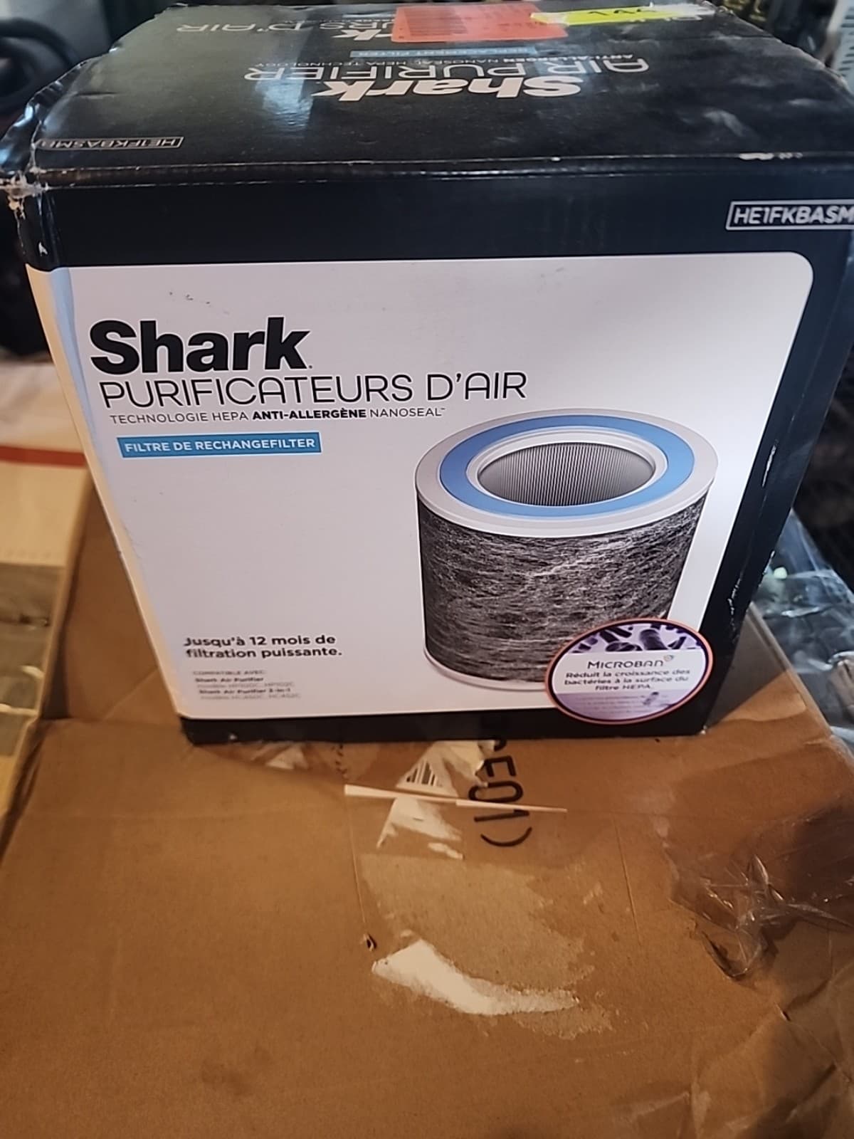 Shark Air Purifier Replacement Filter Anti-Allergen 12 Month Filter HP100 HC450 - Thumbnail 4