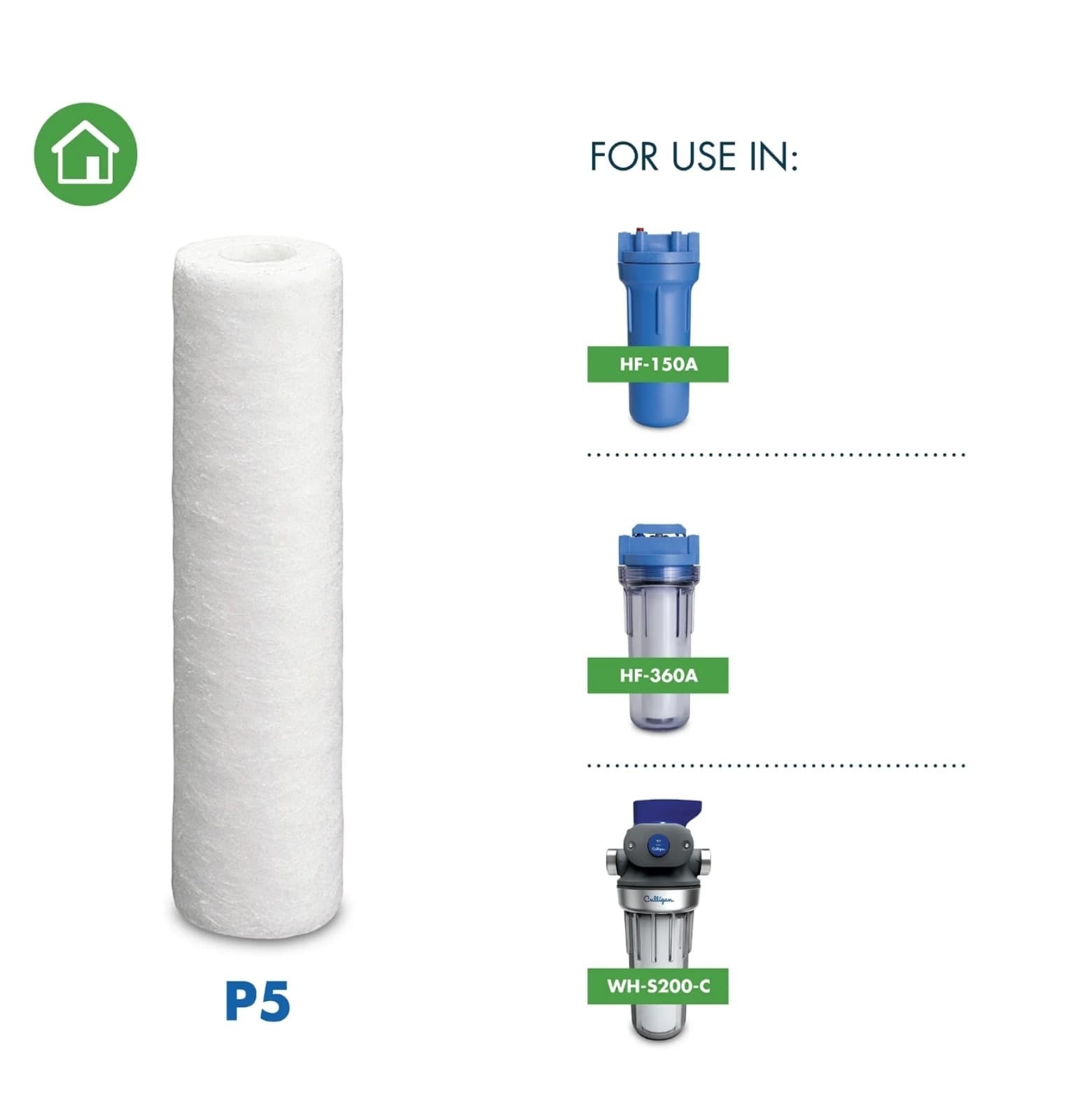 Culligan Whole Home P5 Universal Fit 2pack Replacement Filters - Thumbnail 4