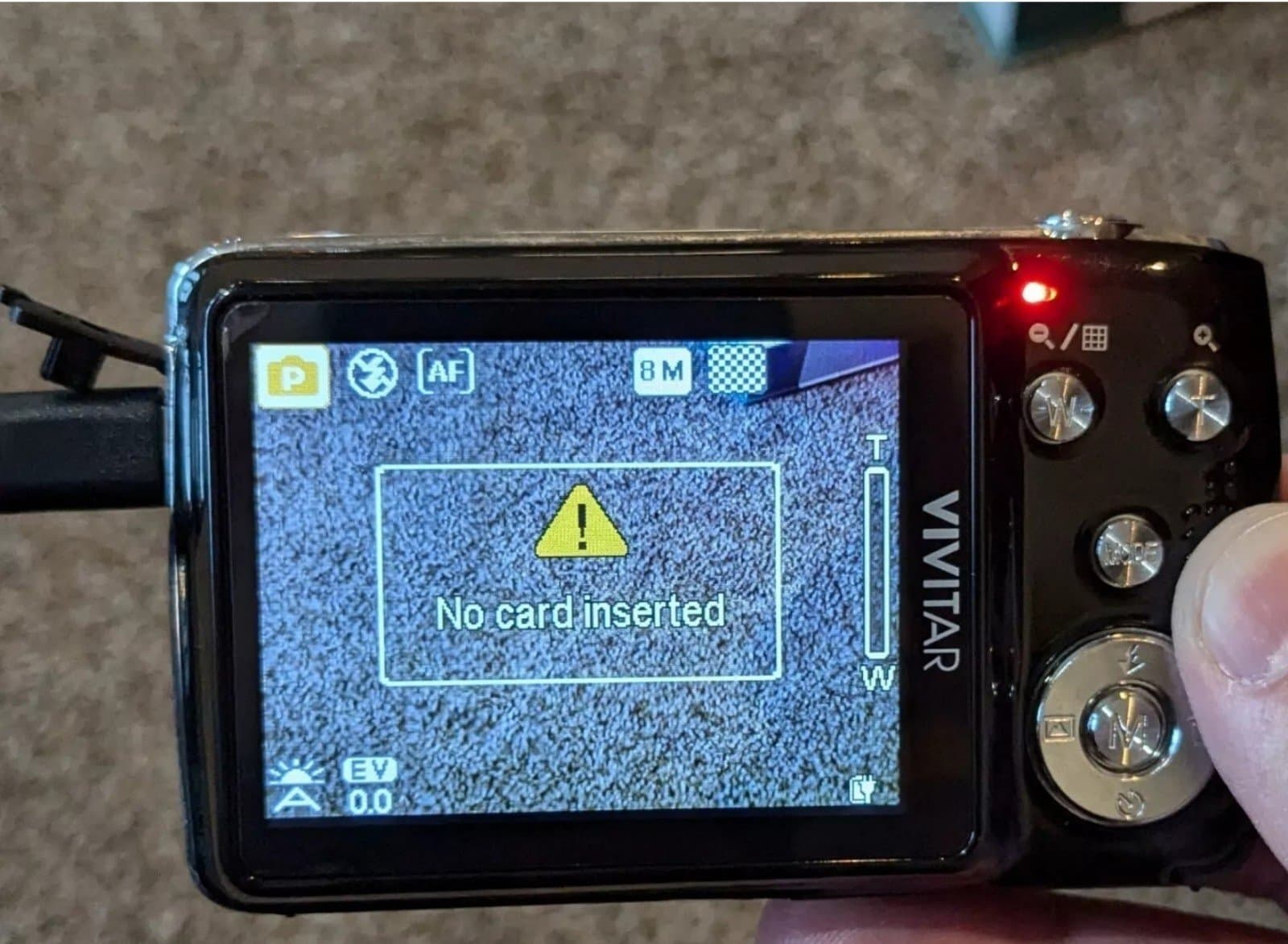 Digital Camera Vivitar VES 529 8X Optical Zoom HD Video & Audio Recording - Thumbnail 6