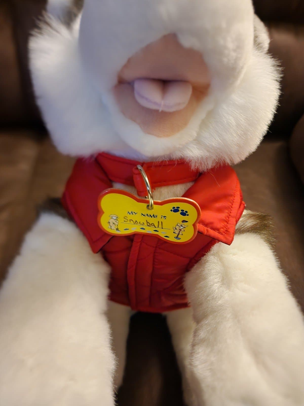 Build a bear barking dog snowball - Thumbnail 4