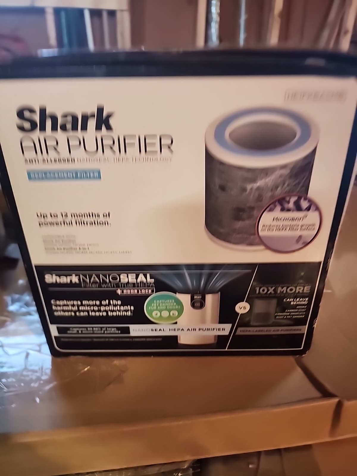 Shark Air Purifier Replacement Filter Anti-Allergen 12 Month Filter HP100 HC450 - Thumbnail 5