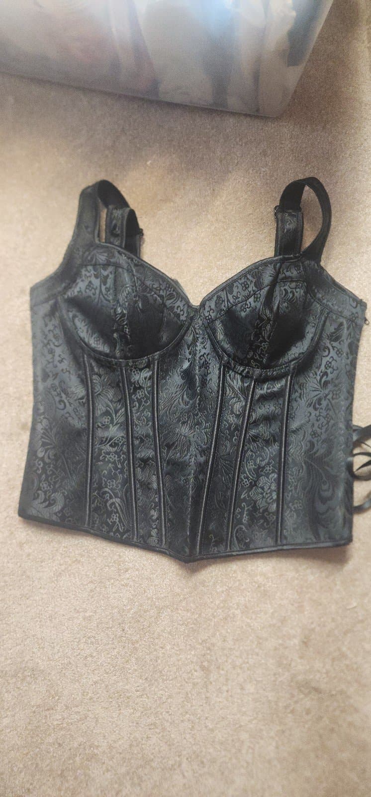 Black Teddy size 2X - Image 1