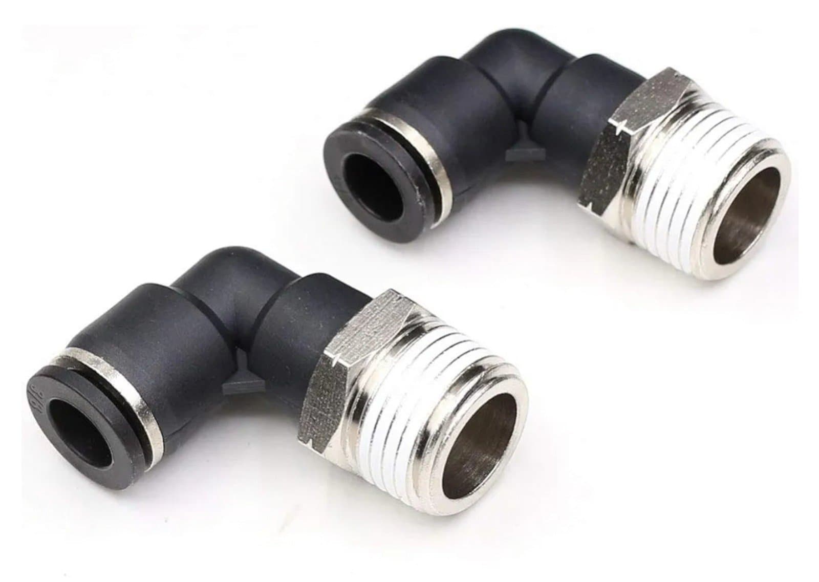 Airline Push Fittings 3/8 Push in Connectors Quick Connect Air Tube Fittings - Image 1