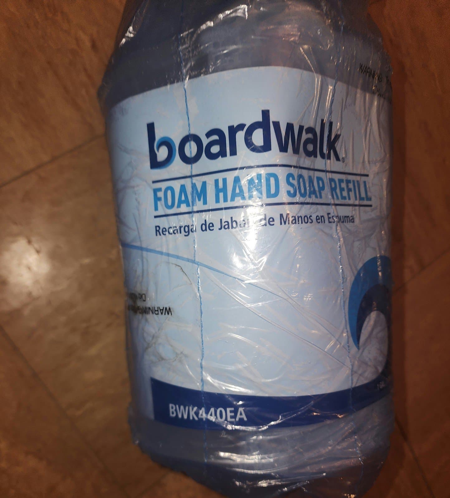 Boardwalk Foaming Hand Soap Refill, Herbal Mint Scent, 1 gal - Thumbnail 2