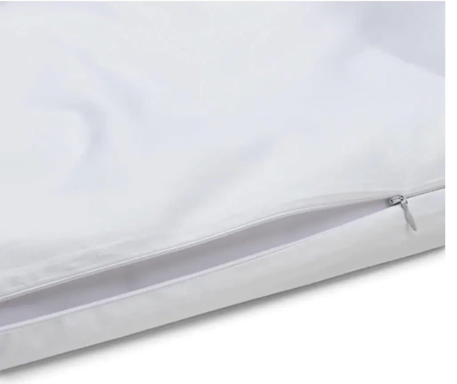 Sleepgram King Size White Duvet Cover - Thumbnail 5