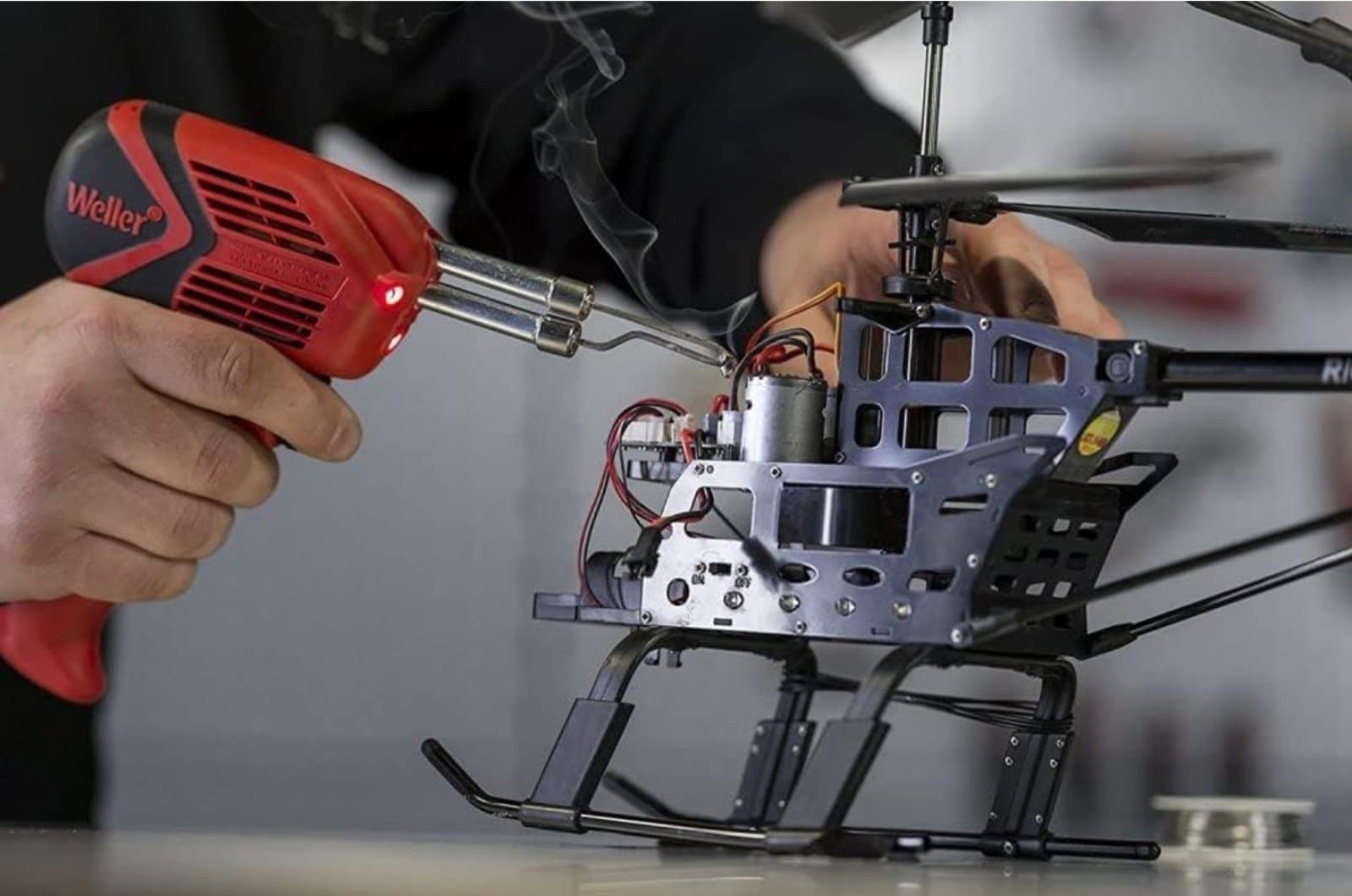 Weller Soldering Gun Kit w/ LED Light Dual Heat - Thumbnail 3