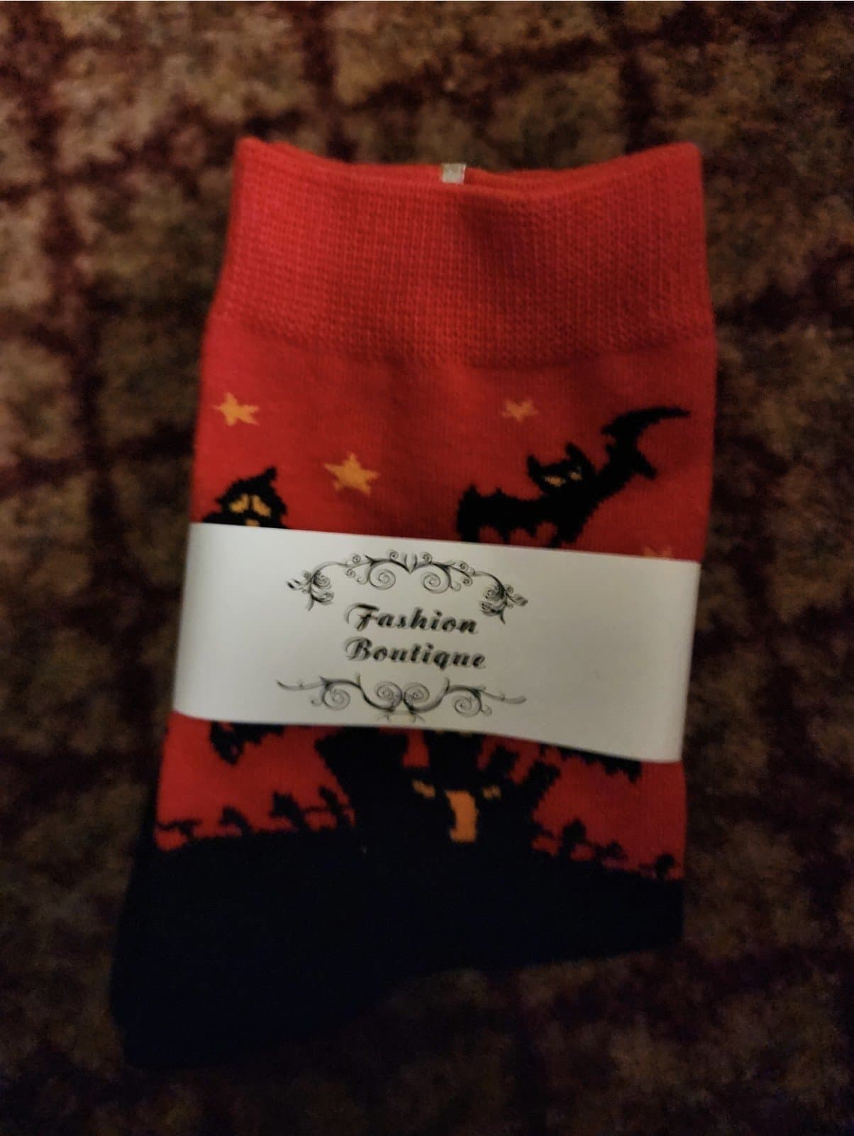 Halloween Socks by Sock Panda size Medium - Thumbnail 3