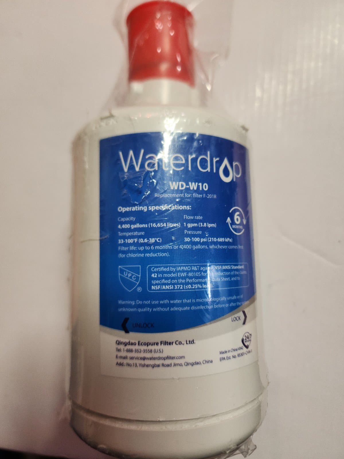 Water Drop Filter Wd-W10 - Image 1