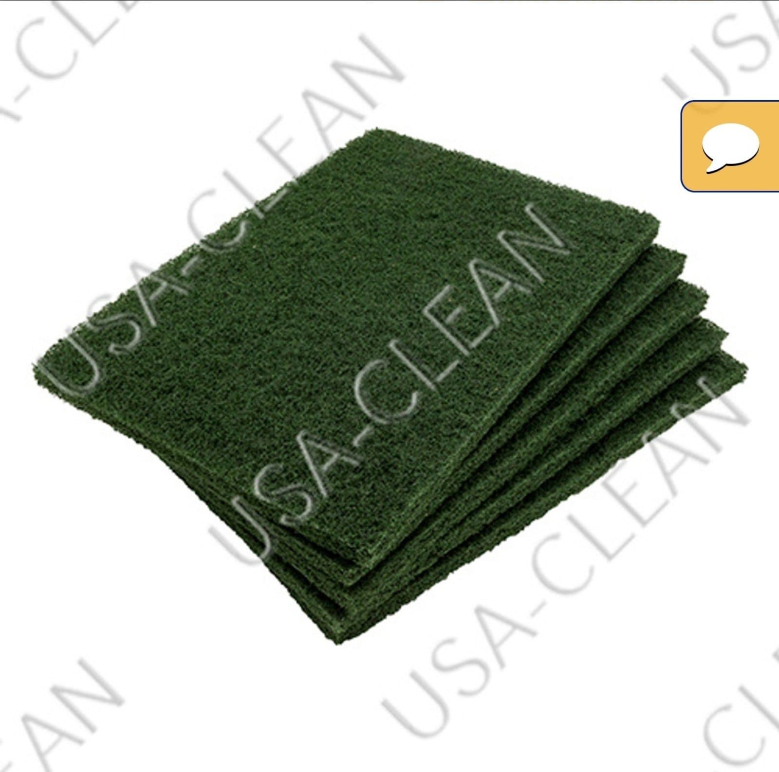 Industrial Green Scrubbing Pad 14"x 20" - Image 1